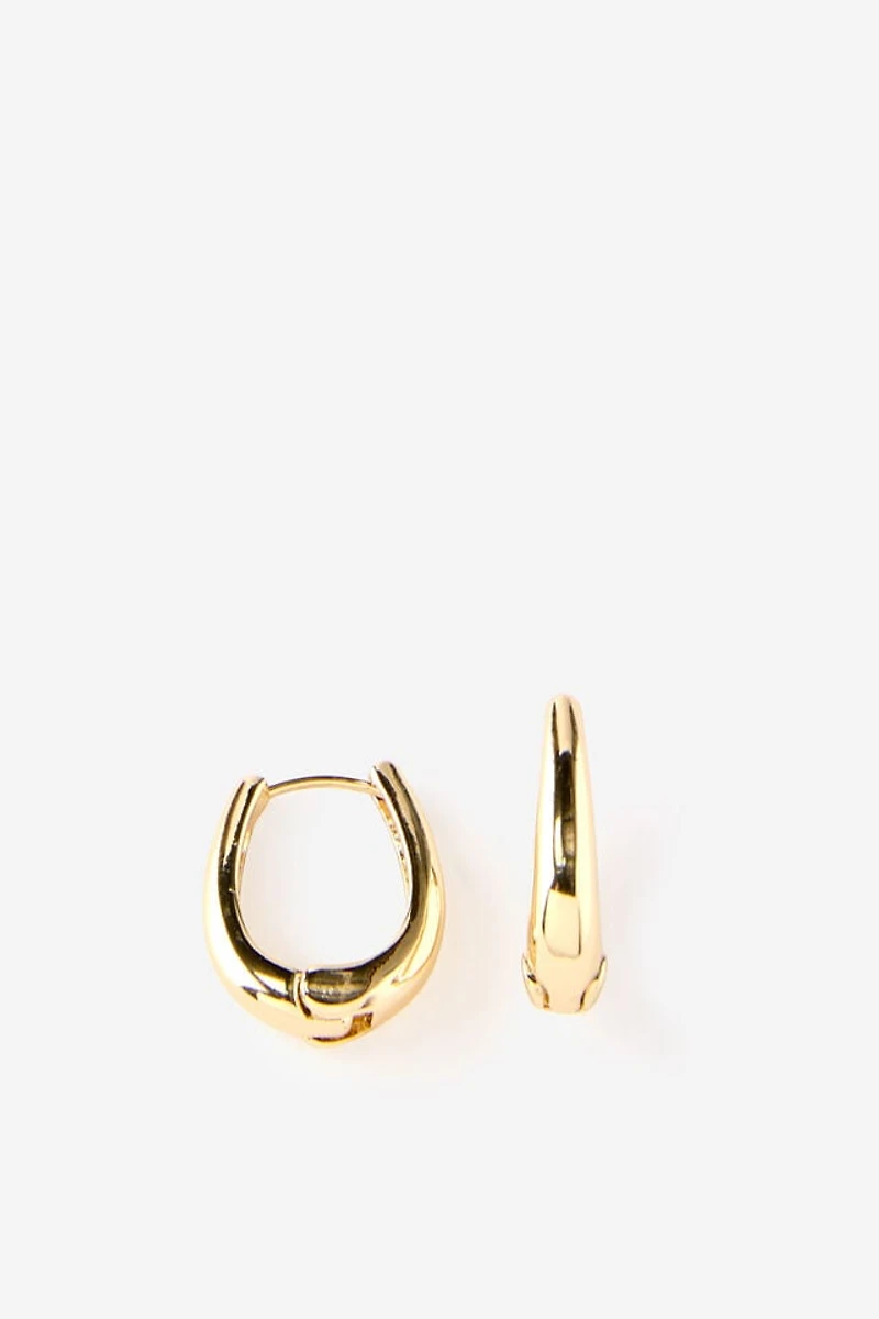 Mid Hoop Earring