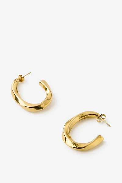 Waterproof Large Hoop Earring