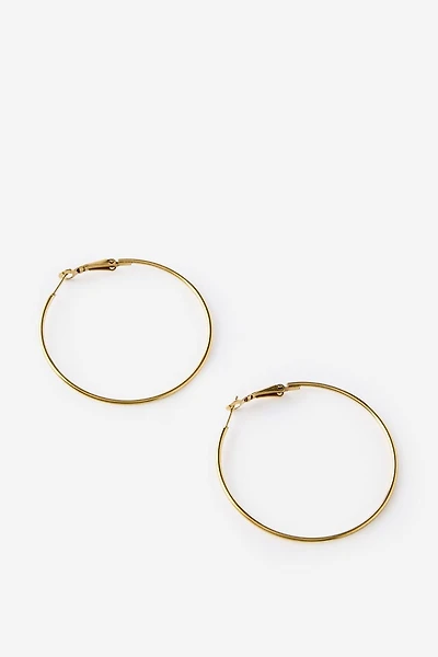 Waterproof Large Hoop Earring