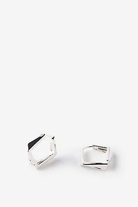 Premium Plated Mid Hoop Earring