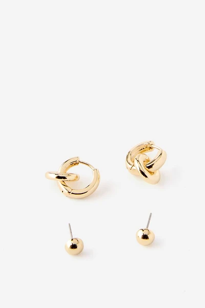 2Pk Mid Earring