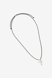 Cord Pendant Necklace