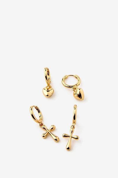 2Pk Mid Earring