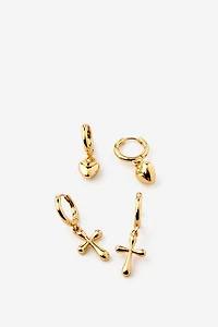 2Pk Mid Earring