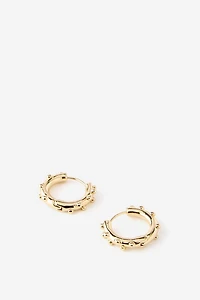 Mid Hoop Earring