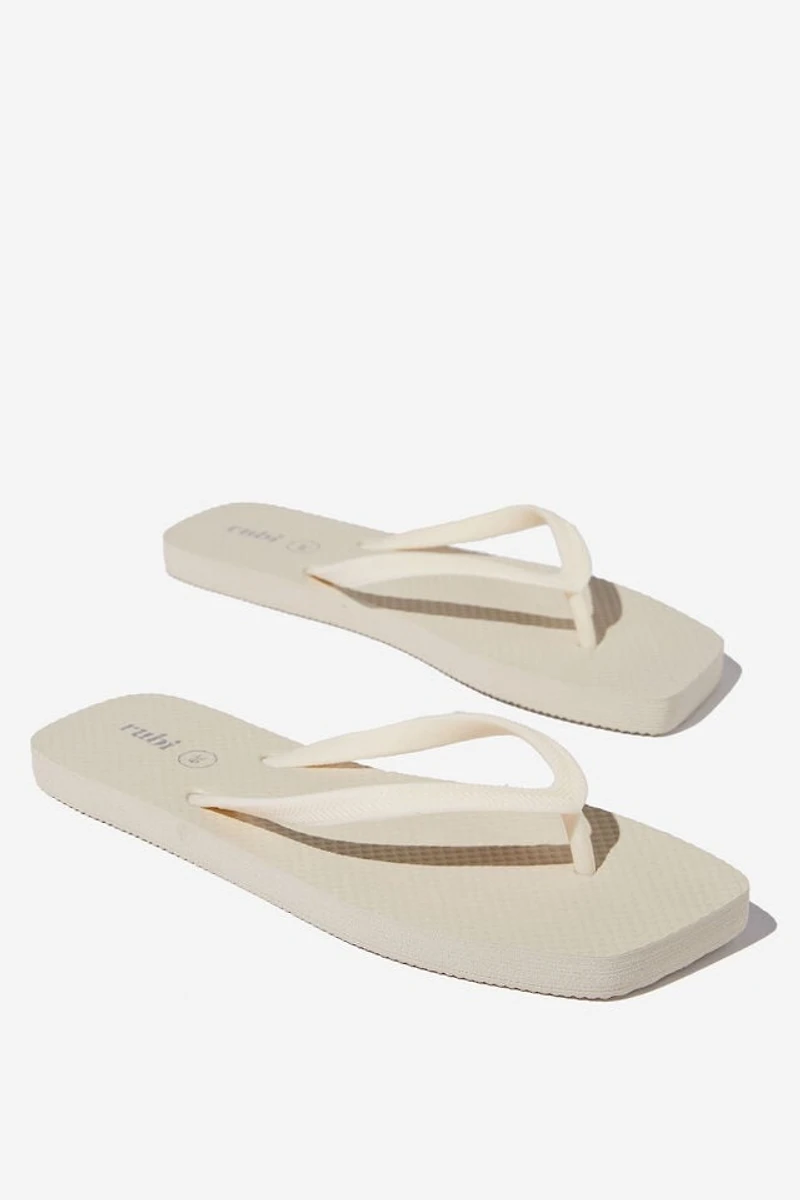The Rubi Square Toe Flip Flop
