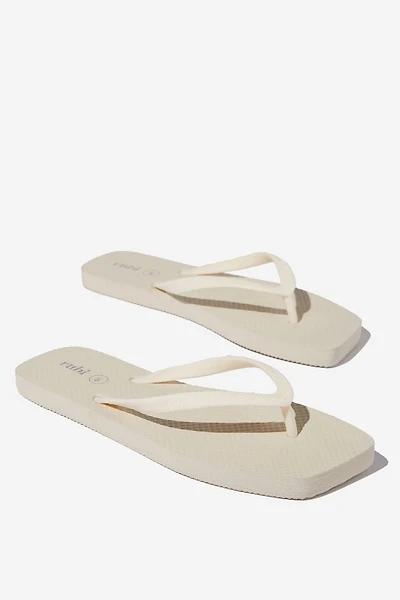 The Rubi Square Toe Flip Flop