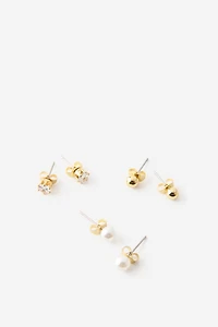 3Pk Small Earring