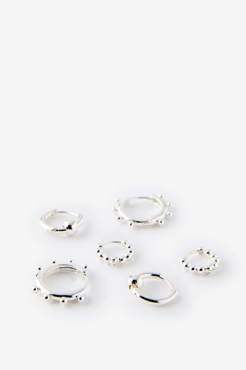 3Pk Mid Earring