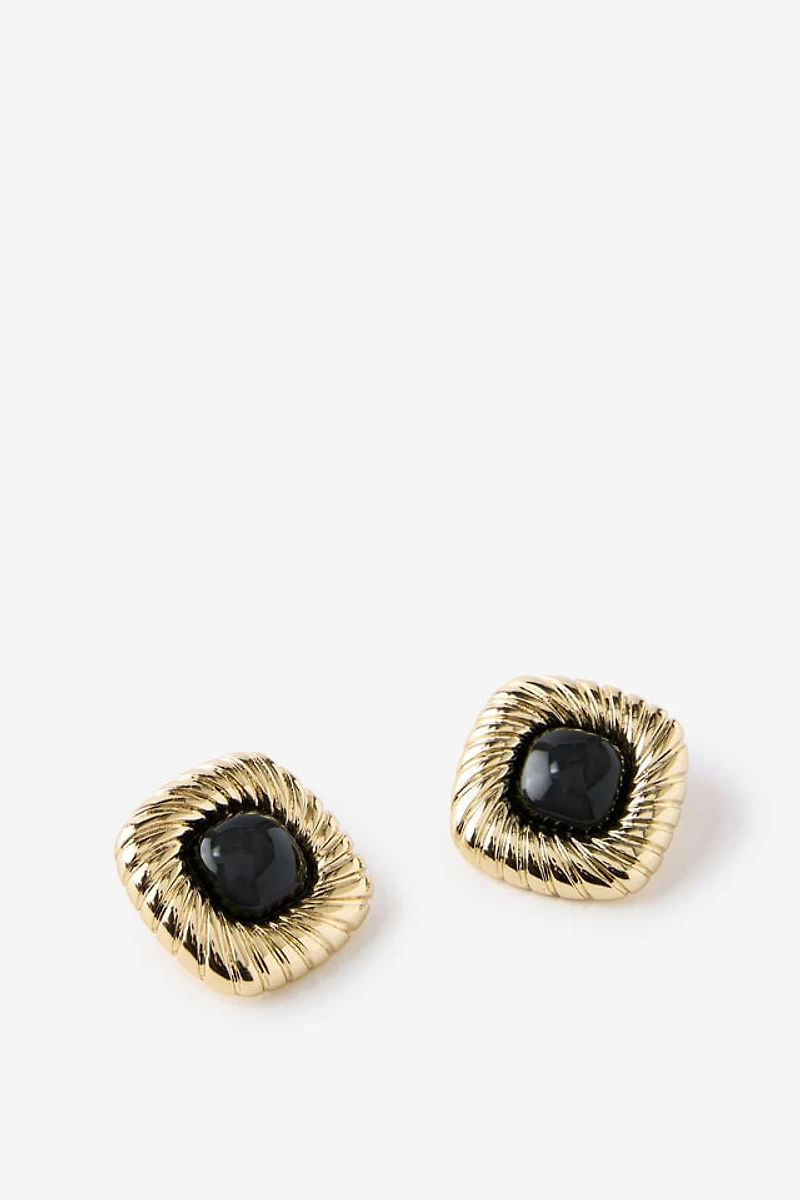 Mid Charm Earring