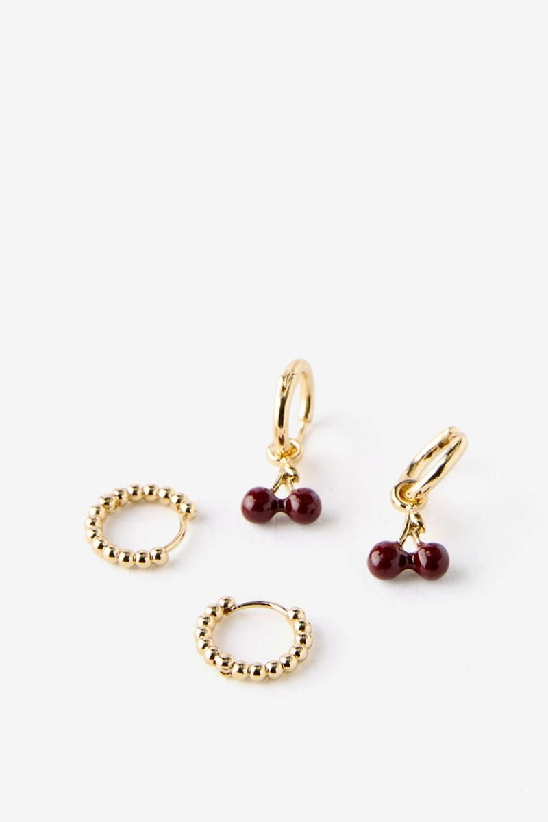 2Pk Mid Earring