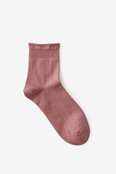 Sparkle Mid Crew Sock
