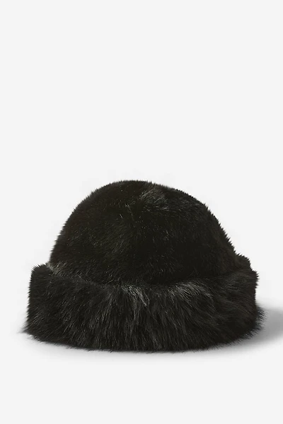 Faux Fur Beanie