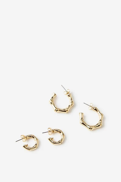 2Pk Mid Earring