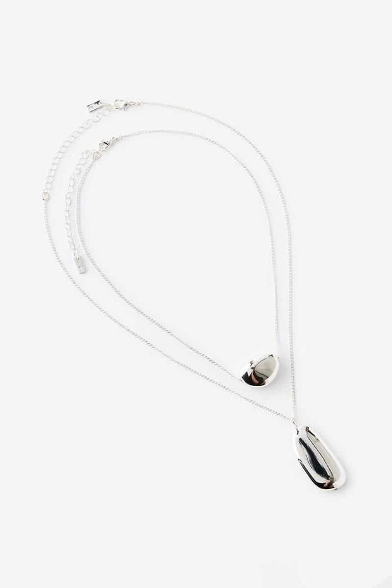2Pk Pendant Necklace