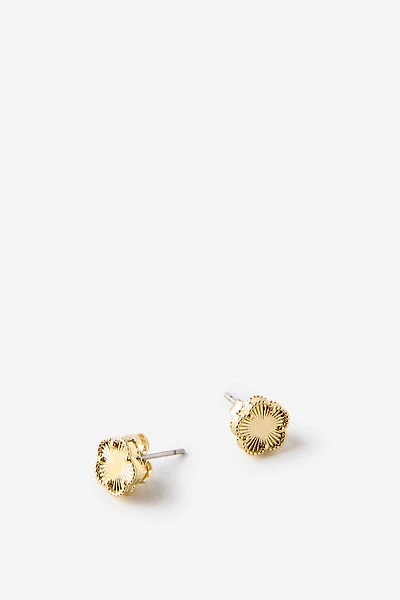 Premium Plated Small Charm Earring