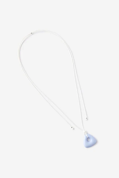 Cord Pendant Necklace