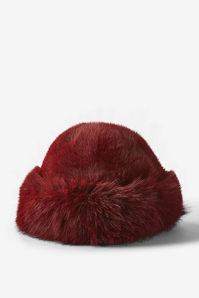 Faux Fur Beanie
