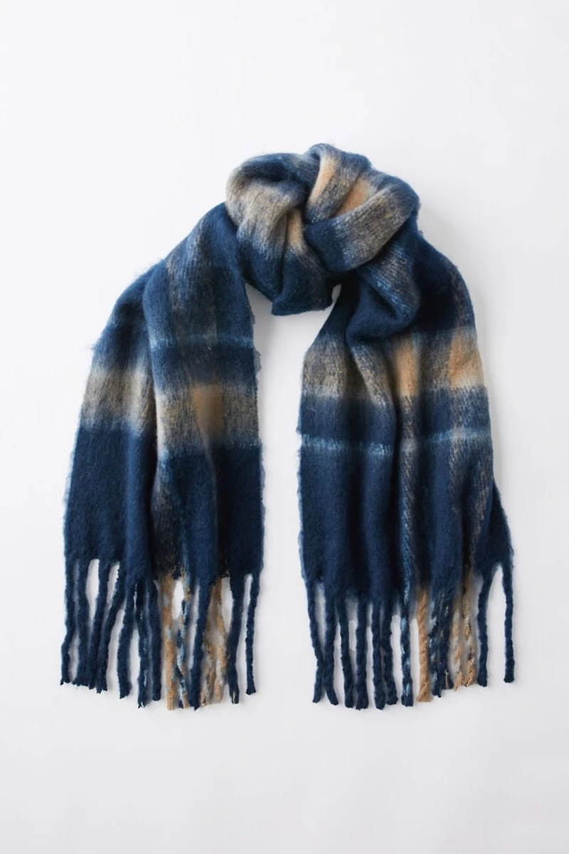 Phoebe Brushed Tassel Scarf