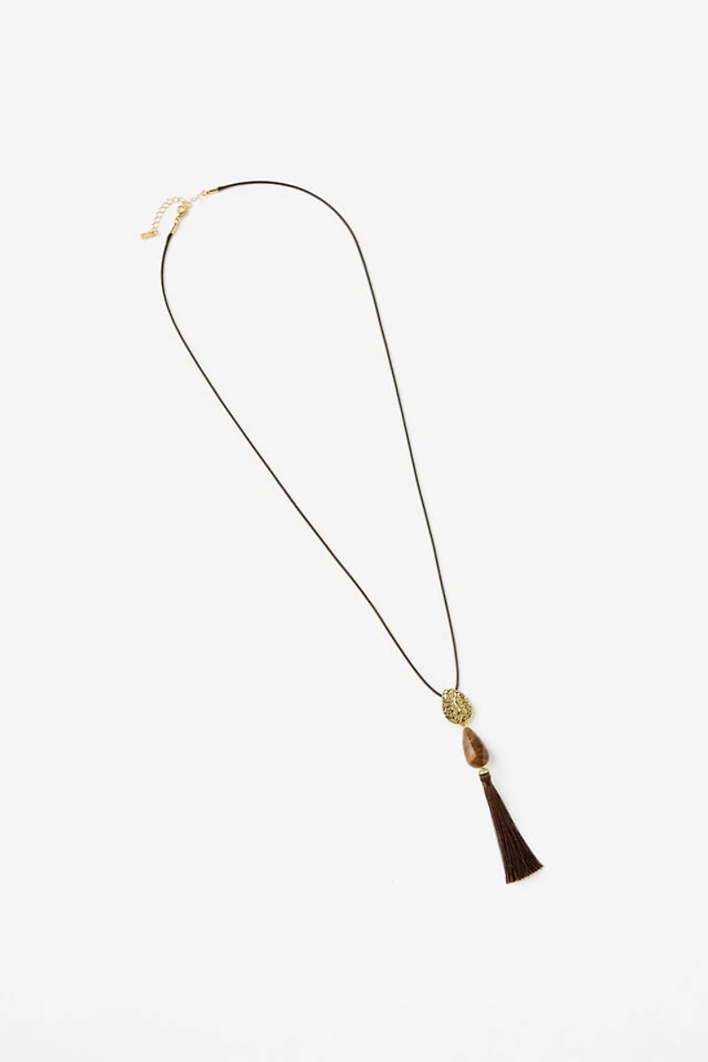 Long Tassel Necklace