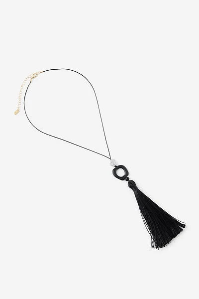 Long Tassel Necklace