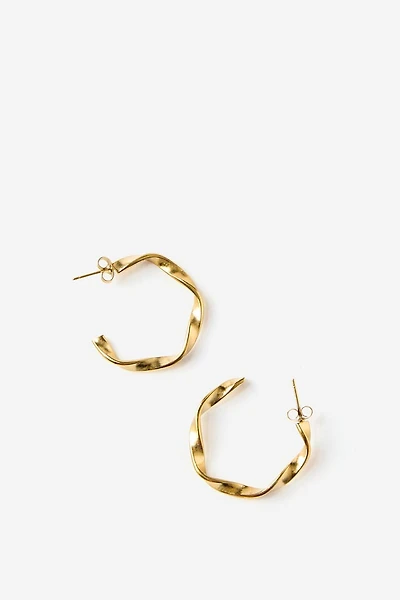 Waterproof Large Hoop Earring