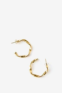 Waterproof Large Hoop Earring