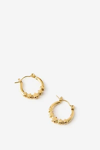 Waterproof Mid Hoop Earring
