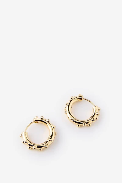 Mid Hoop Earring