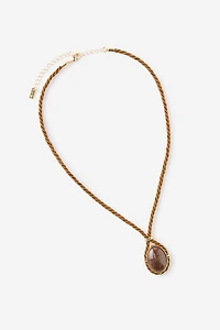 Cord Pendant Necklace