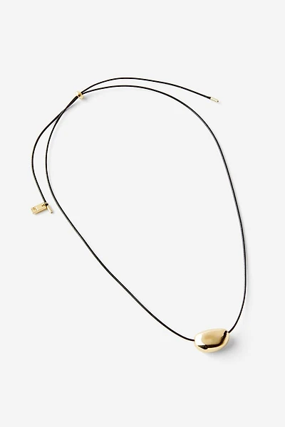 Cord Pendant Necklace