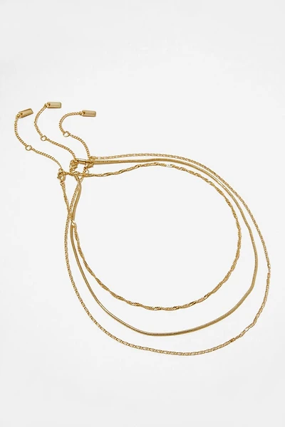 3Pk Fine Chain Necklace