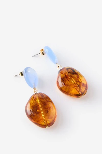 Mid Charm Earring