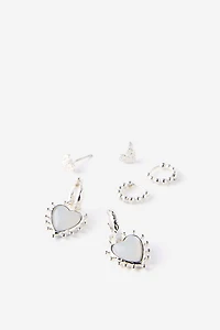 3Pk Mid Earring