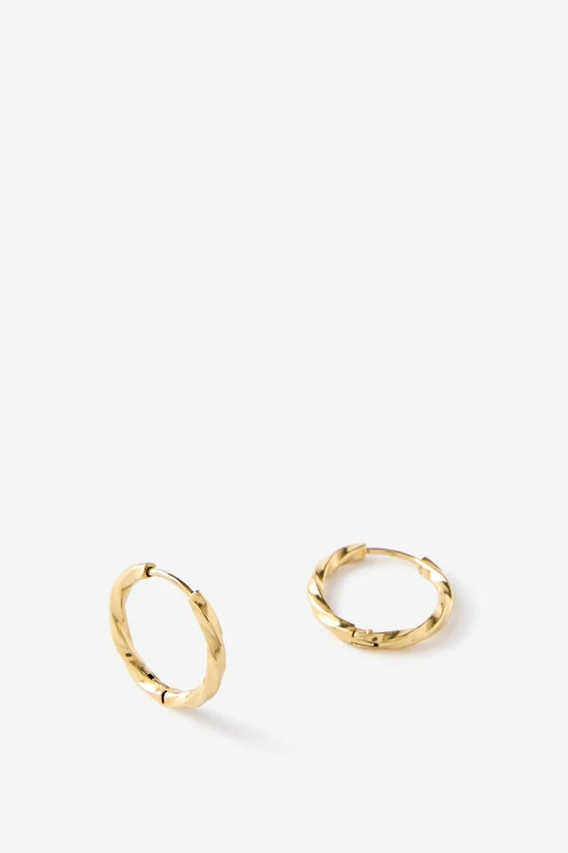 Waterproof Mid Hoop Earring