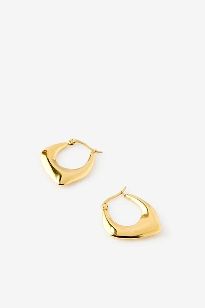 Waterproof Mid Hoop Earring