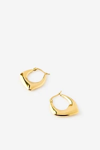 Waterproof Mid Hoop Earring