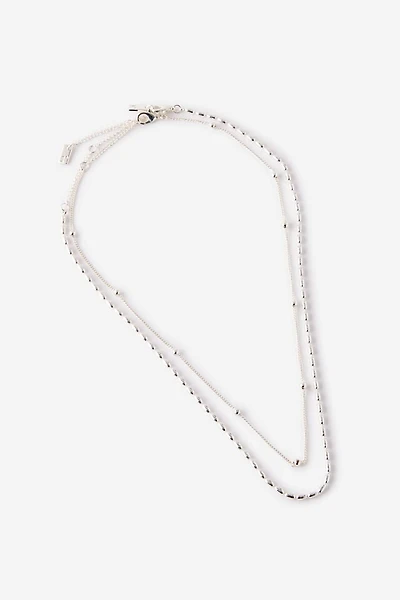 2Pk Fine Chain Necklace