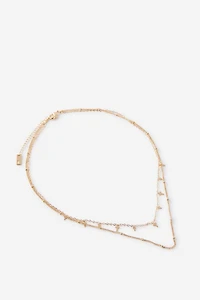 2Pk Fine Chain Necklace