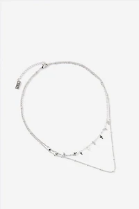 2Pk Fine Chain Necklace