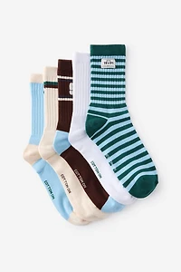 5Pk Crew Sock