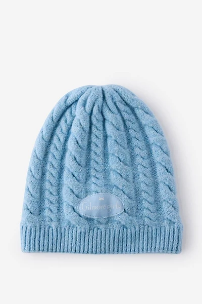 License Cable Knit Beanie