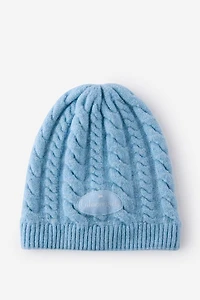 License Cable Knit Beanie