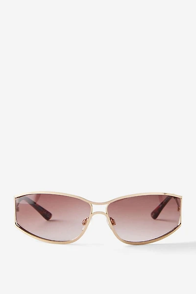 Bronte Metal Shield Sunglasses
