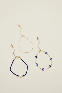 Multipack Beaded Bracelet