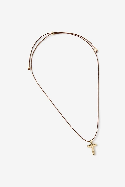 Cord Pendant Necklace