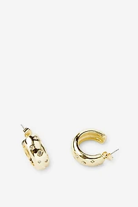 Mid Hoop Earring