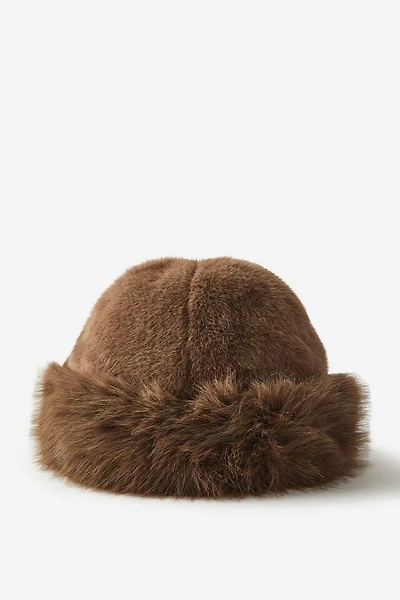Faux Fur Beanie