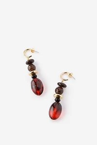 Mid Charm Earring