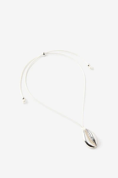 Cord Pendant Necklace